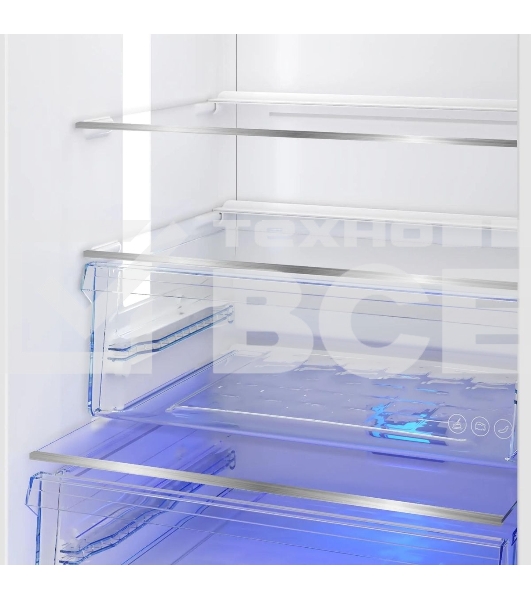 Холодильник Beko B3RCNK362HW белый двухкамерный 220/100л морозилка снизу