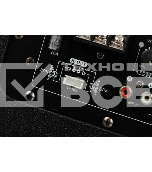 Сабвуфер автомобильный Digma DCS-120 300Вт активный (30см/12