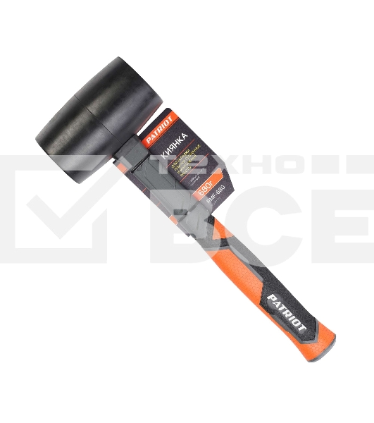 Киянка PATRIOT RMF-680, с фиберглассовой рукояткой, 680г