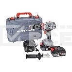 Дрель-шуруповерт аккумуляторная ударная ProfiPower MKDHP-18V (без акб,18В,80Нм, 2 скорости,магнитная бита,рукоятка,в коробке), фото 1