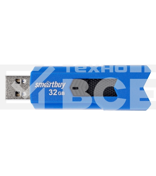 Флешка USB R/W Smartbuy 32Gb USB USB 2.0 Smartbuy STREAM Blue (SB32GbST-B)