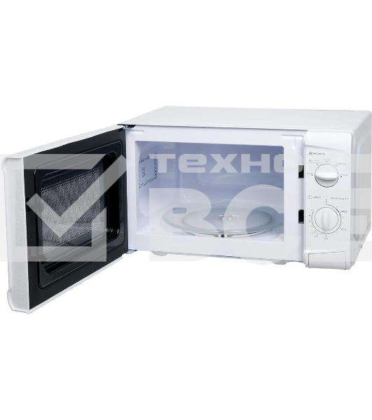 Микроволновая печь Oasis MW-70UW белый, 20 л, 700 Вт, переключатели - поворотный механизм