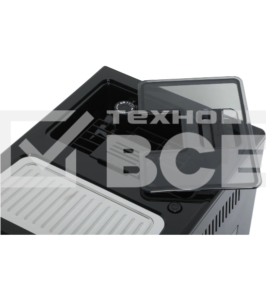 Кофемашина автоматическая DeLonghi ECAM46.860.B черный, исп. кофе - зерновой/молотый, 2 л, 1450 Вт, 15 Бар.