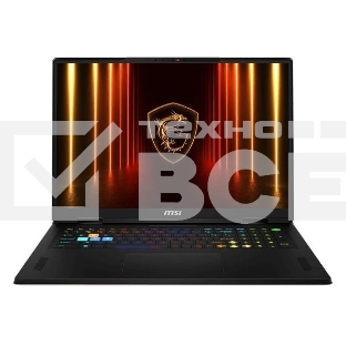 Ноутбук MSI Vector 18 HX AI A2XWJG-1006XRU/18' IPS/Intel Core Ultra 9 285HX/32GB/1024GB SSD/NVIDIA GeForce RTX 5090 24GB/Windows 11 Pro/серый/3.6kg
