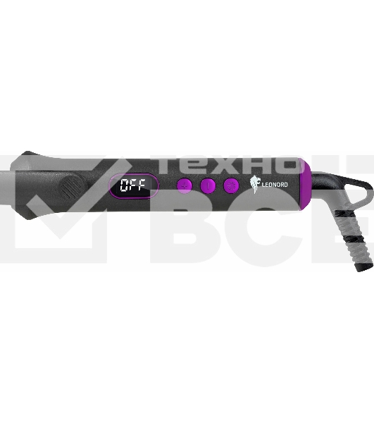 Щипцы для завивки волос Leonord LE-1290 черный, 25 мм, 100-230 °C, 14 режимов