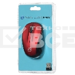 Мышь беспроводная Oklick 665MW черный/красный, 1000 dpi, радиоканал, USB, кнопки - 3, фото5