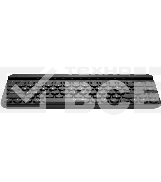 Клавиатура A4Tech Fstyler FBK30 черный/серый USB беспроводная BT/Radio slim Multimedia (FBK30 BLACKCURRANT)