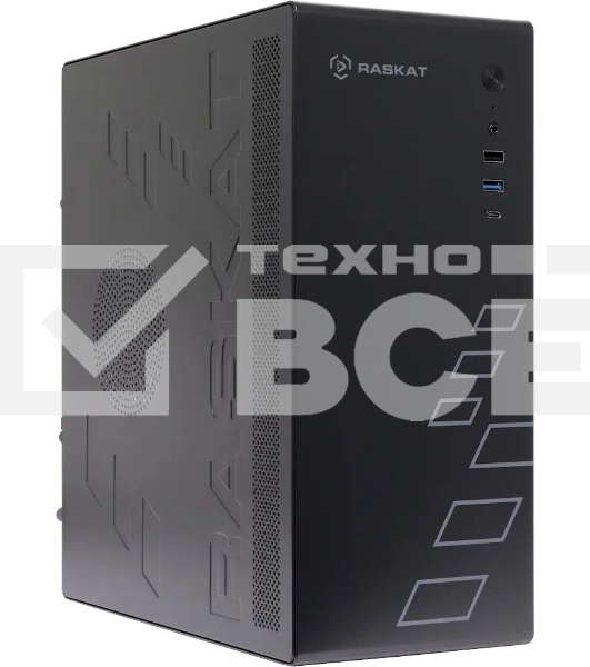 Компьютер Raskat Standart 500 (Intel Core i5 10400, RAM 16Gb, SSD 480Gb, no OS, kb+ms, black)