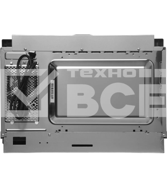 Микроволновая печь встраиваемая Domfy DM2540BW WG белый, 25 л, 900 Вт, переключатели - кнопки/поворотный мехинизм
