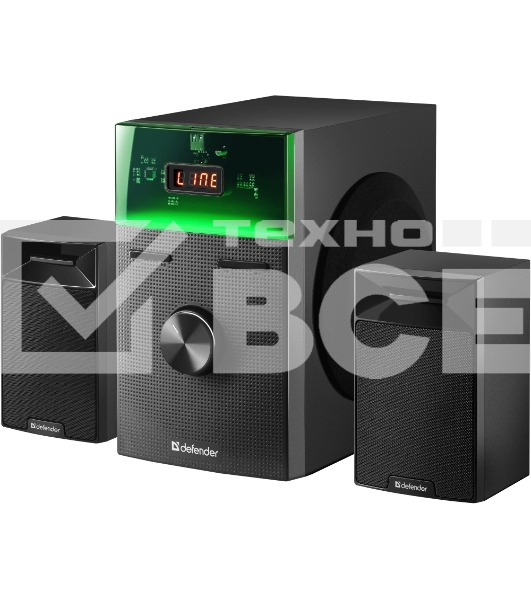 Портативная акустика Defender Tresor, черный