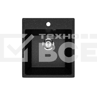 Мойка кухонная PRACTIK PR-M 425-004 черный оникс