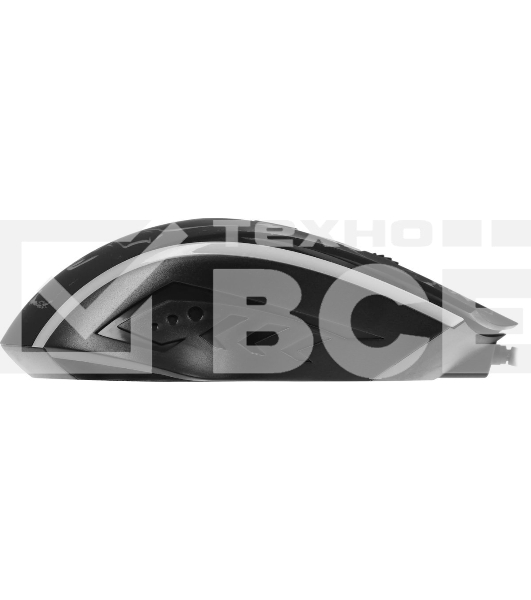 Мышь проводная Defender Overmatch GM-069 черный, 2400 dpi, USB, кнопки - 4