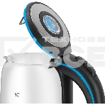 Чайник электрический Vitek VT-7028 1.7л. 2200Вт прозрачный корпус: стекло, фото5