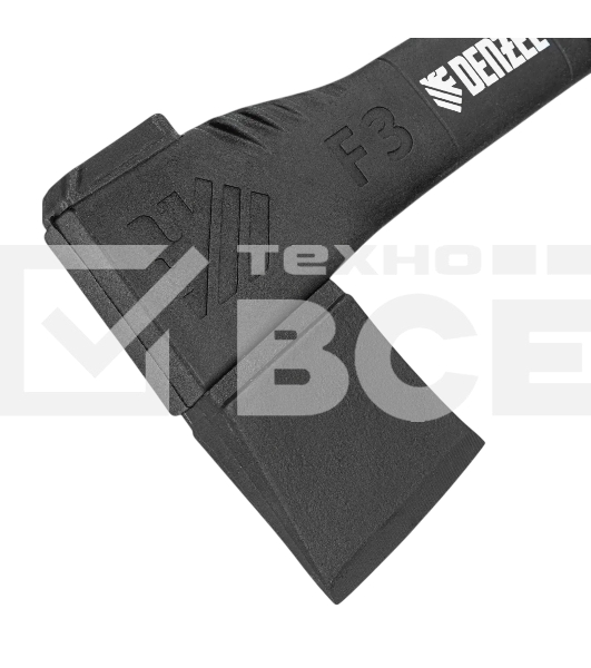 Топор-колун Denzel 21430 F3, 640 гр, двухкомпонентная рукоятка, 320 мм