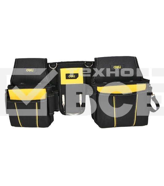 Сумка-пояс монтажника Deli DLP10