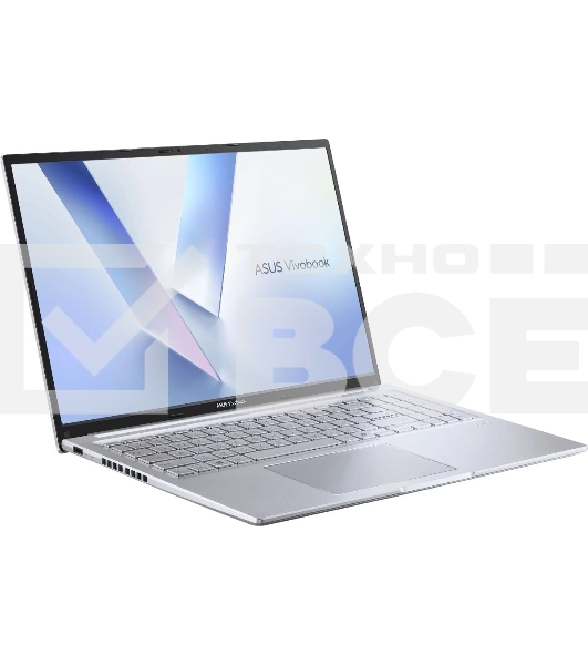Ноутбук Asus VivoBook 16 M1605NAQ-MB131 Ryzen 7 170 16Gb SSD1Tb AMD Radeon 680M 16' IPS WUXGA (1920x1200) без ОС silver WiFi BT Cam (90NB1832-M005F0)