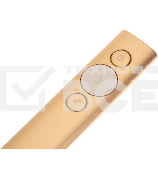 Презентер беспроводной Logitech Spotlight золотистый, радиоканал, USB, кнопки - 3