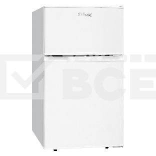 Холодильник BBK RF-098 белый однокамерный 65/33л морозилка сверху