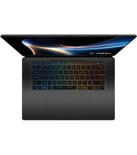 Ноутбук MSI Stealth 16 AI+ B3WI-012RU/16'/OLED/Intel Core Ultra 9 386H/32Gb/1Tb SSD/NVIDIA GeForce RTX5080 16Gb/Windows 11 Home/черный/1.99kg