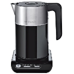 Электрочайник Bosch TWK8613P черный, 1.5 л, 2400 Вт, скрытый нагревательный элемент, поддержание температуры, фото 1