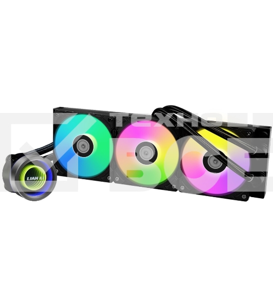 СВО для процессора LIAN LI Galahad II Trinity 360mm G89.GA2T36B.00 черный 120мм алюминий+медь 2450rpm 30db 3-pin