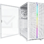 Компьютерный корпус Montech SKY ONE Lite белый без БП ATX 3x120mm 2xUSB3.0 1xUSB3.1 audio bott PSU, фото3