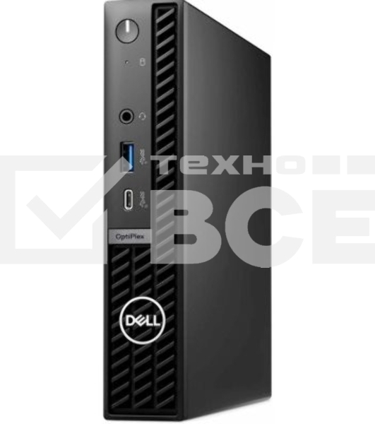 Неттоп Dell Optiplex 7020 MFF Core i3-14100T, 8GB, 512GB SSD, Intel UHD Graphics 770, WLAN + BT, KB ENG, Mouse, Windows 11 Pro (Multilang), 2YW