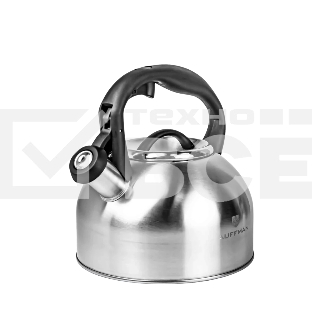 Чайник для плиты AUFFMAN AM-3404 из нержавеющей стали со свистком 2,5 л