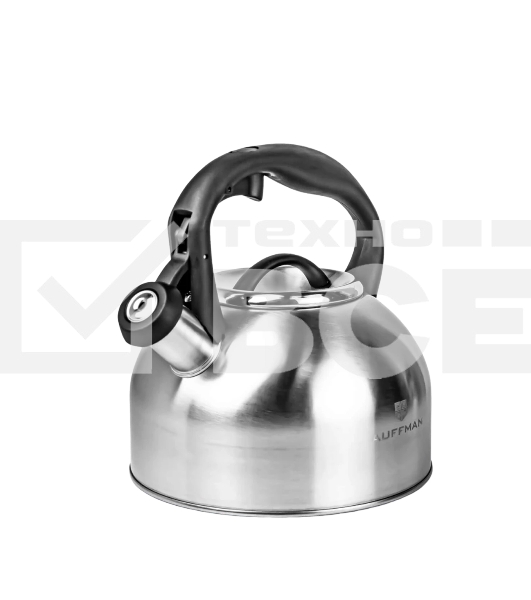 Чайник для плиты AUFFMAN AM-3404 из нержавеющей стали со свистком 2,5 л