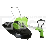 Триммер аккумуляторный GreenWorks G-24 G24LT28 30 см, без АКБ и ЗУ, фото6