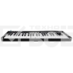Клавиатура MIDI [AX-1973K] Axelvox [KEY49j Black] 4-октавная (49 клавиш) динамическая USB, 3 кнопки, джойстик (Pitch Bend и Modulation), 1 программируемый фейдер, вход Sustain педали, выключатель питания, питание от USB. Цвет черный., фото2