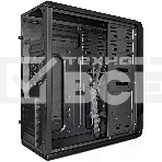 Компьютерный корпус Miditower ExeGate XP-329S-UNS350 (ATX, БП UNS350 с вент. 12см, 2*USB, аудио, черный), фото3