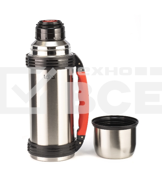 Термос LARA LR04-02 нержавеющая сталь 1 л