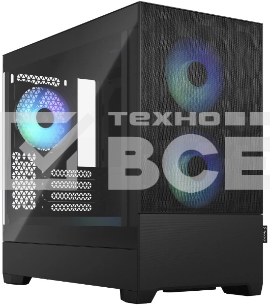 Компьютерный корпус Fractal Design Pop Mini Air RGb черный TG Clear Tint FD-C-POR1M-06