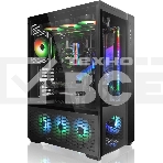 Компьютерный корпус Raijintek PAEAN PREMIUM 0R20B00208, черный, Aluminum, ATX/MICRO ATX/MINI-ITX, USB 3.0x2, Type Cx1, HD Audiox1, фото6