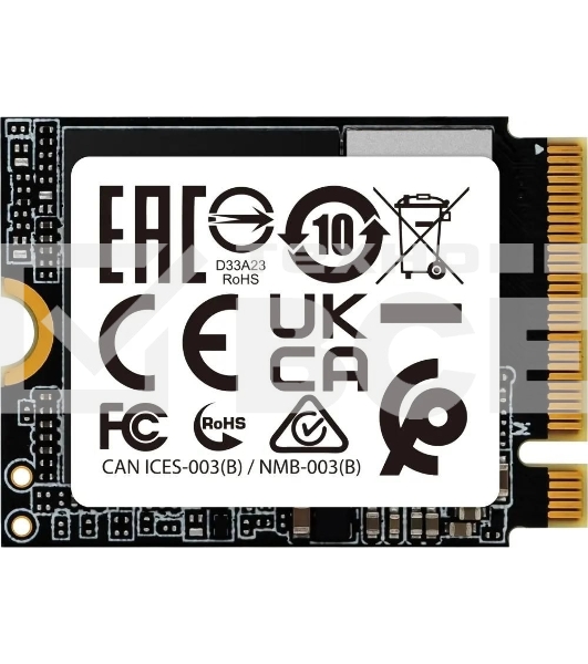 Накопитель SSD NVMe ADATA XPG GAMMIX S55, 512Gb, PCIe 4.0 x4, 2230, R/W 5000/3000 Мбайт/сек