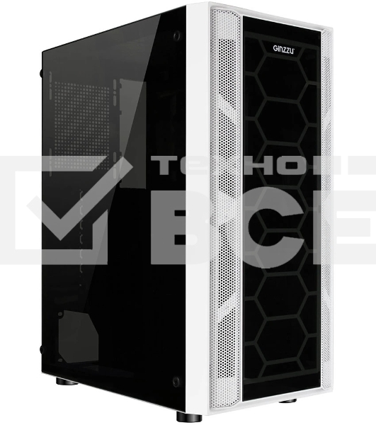 Компьютерный корпус Ginzzu CL160 White