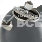 Чайник электрический Delta LUX DE-1018 (1,7 л. металл/пластик) серый, фото4