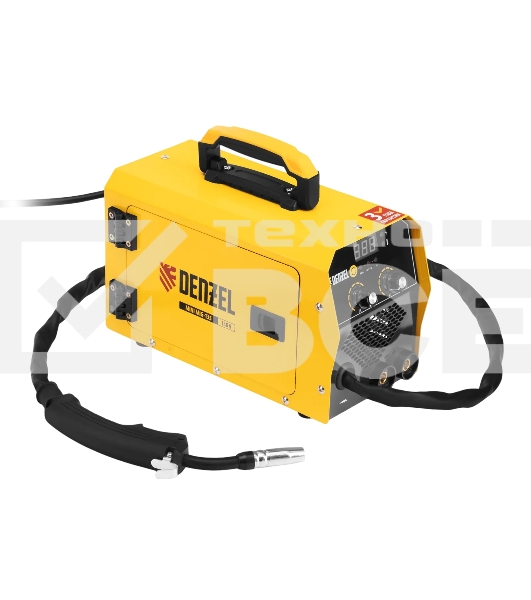 Аппарат инверторный полуавтоматической сварки Denzel Mini MIG-135, 130 А, ПВ 60%