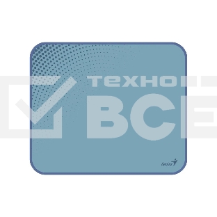 Коврик для мыши Genius G-Pad 230S. Нескользящая резиновая основа с микротекстурированной гладкой поверхностью. Размер: 230 x 2.5 x 190 мм. серый