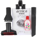 Пылесос Arnica Bora 3000 оранжевый/черный, 350/2400 Вт, уборка сухая/сбор жидкостей, пылесборник контейнер 1.2 л, фото3