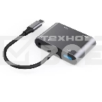 Адаптер USB Type-Cm-->VGA, HDMI 4k*30Hz, USB3.0, PD, Audio,iOpen (Aopen/Qust/VCOM)<ACU4511>, фото16