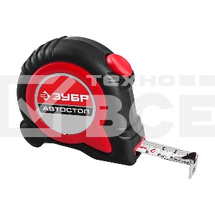 Рулетка с автостопом Зубр Автостоп 5м х 25мм