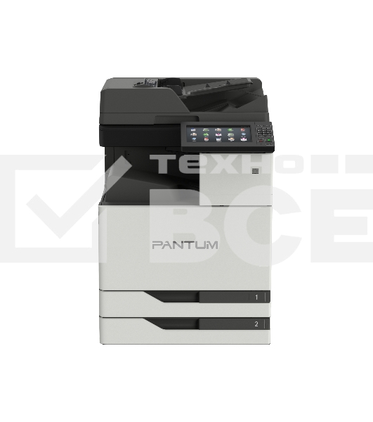 МФУ Pantum M9706DN (ч/б, А3, 65 стр/мин, 1200dpi, 1.2 GHz, 2Gb, ADF150, Duplex, LAN, USB, лоток 2х500 листов, старт.кар 18500стр.)