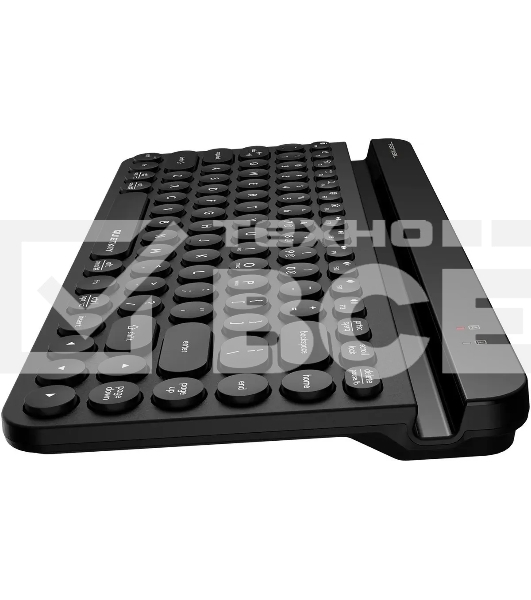 Клавиатура A4Tech Fstyler FBK30 черный/серый USB беспроводная BT/Radio slim Multimedia (FBK30 BLACKCURRANT)