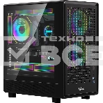 Компьютерный корпус Aerocool / Formula Air Mesh G2 черный без БП mATX 3x120mm 2xUSB3.0 audio, фото 1