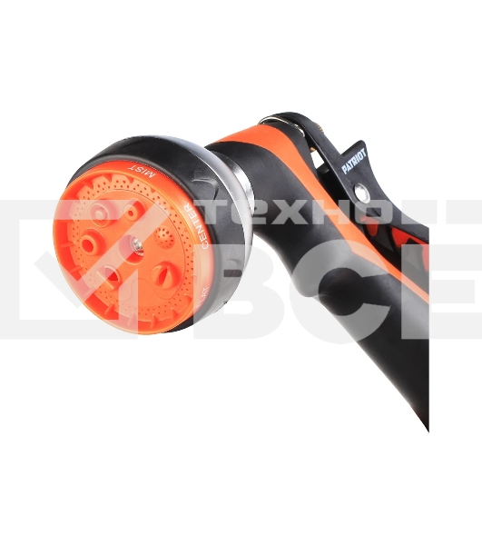 Пистолет-распылитель PATRIOT GZP 7,металл/PP+TPR, 7 режимов