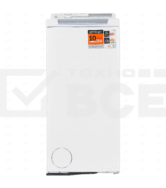 Стиральная машина Whirlpool TDLR 7231BS EU пан.англ. класс: A загр.вертикальная макс.:7кг белый инвертер