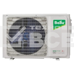 Блок наружный сплит-системы Ballu BA2OI-FM/out-14HN8/EU_LP инвертор, 14000 BTU, 40 м², охлаждение, обогрев, осушение