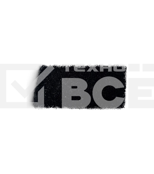 Губчатый фильтр для пылесоса Bt VC1802B. Размер (мм) 89х10х70 мм / Масса (в граммах) 123